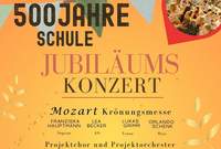 Zum 500. Geburtstag. Des Gymnasiums BZA. Mozarts Krönungsmesse. 