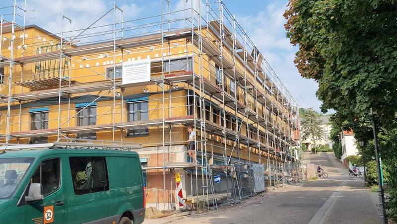 Das neue Multi-Funktions-Zentrum des Protestantischen Dekanates in der Weinbergstraße. Foto. rw. 