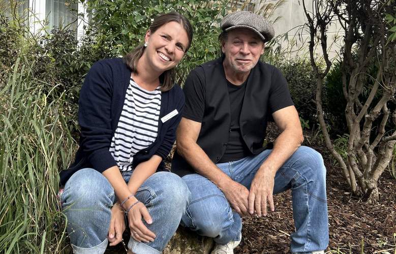 Jugendpfleger im Gespräch. Der Altkempe und das "Kücken" in der VG Edenkoben. 