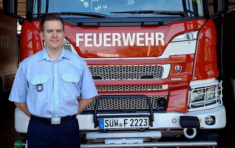 Der 32-jährige Moritz Koch aus Dahn ist seit dem heutigen 1. Oktober erster hauptamtlicher Wehrleiter der VG BZA. Foto. VG. BZA. 