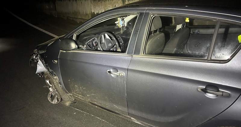 Mit 2,4 Promille war für einen 27-jährigen Autofahrer Schluss in dem kurvigen Autobahnzubringer von der B 10 auf die A 65. 