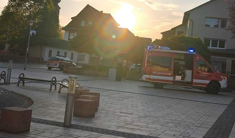 Eine Person erlitt bei dem Schwelbrand einer Heizungsanlage am Ludwigsplatz in BZA eine Rauchvergiftung.