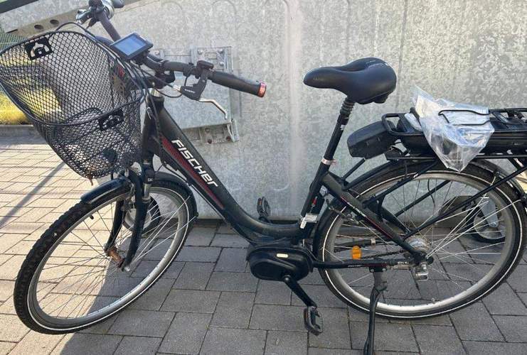 Eines von 15 in LD sichergestellten Fahrrädern.