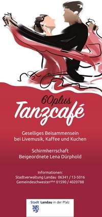 Am 12. April wird beim Tanzcafé 60plus in LD wieder das Tanzbein geschwungen. Foto. Stadt. LD. Frei. 