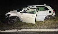45.000 Euro Schaden richtete ein Autofahrer auf der A 8 an. Er war stockbetrunken und hat auch keinen Führerschein. 