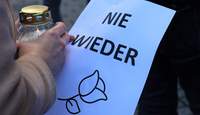 Nie wieder. Die Stadt LD gedenkt am 27. Januar den Opfern des Holocaust. Foto. Stadt. LD. Foto. Frei