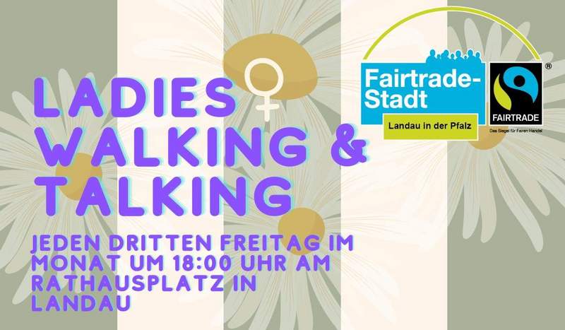 Im Rahmen der Fairen Woche findet eine besondere Version von Ladies Walking & Talking am Freitag, 19. September, statt. Foto. Stadt. LD. Frei. 