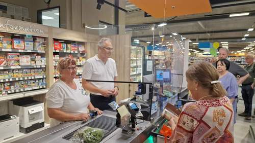 13.08.2026 - Abkassiert. Ganz gelassen. Im SBK. Landrat Seefeldt.