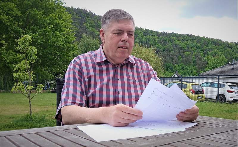 Der CDU-Vorsitzende des Gemeindeverbandes, Markus Pohl, kündigt bei den heutigen Vorstandswahlen eine Verjüngung an. Foto. W. G. Stähle. 