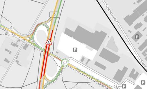 17.09.2026 - Vollsperrung. B-9-Brücke. Verstärkte Riss-Bildung.