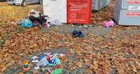 Mittwochmorgen. Am P-Platz unterhalb des Freibades in BZA in der Friedrich-Ebert-Straße. Foto. rw. 