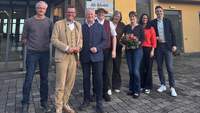 Der neue Vorstand des Deutschen Hotel- und Gaststättenverbandes, Regionalabteilung SÜW. 