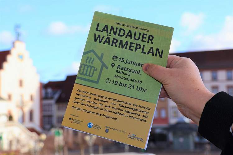 Am Mittwoch, 15. Januar, findet die Info-Veranstaltung zum LDer Wärmeplan für die Innenstadt statt. Anschließend besucht die Klimastabsstelle bis Mitte April nach und nach alle anderen Stadtquartiere und Stadtdörfer. Foto. Stadt. LD. Frei.