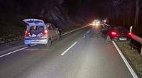 Schwerer Unfall mit 2 Verletzten auf der L 486 zwischen PS und Lemberg. 