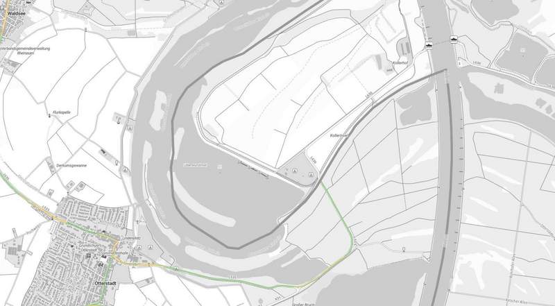 Die Sanierung der Zuwegung zur Fährenzufahrt bei Otterstadt geht in die nächste Phase.