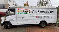Die Kreisverwaltung SÜW versteigert den ausgedienten Bus der Jugendverkehrsschule. Foto. KV. SÜW. Frei. 