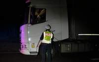 2 Lkw mussten auf der B 10 bei Annweiler umkehren, weil sie gegen das Nachtfahrverbot verstoßen haben. 