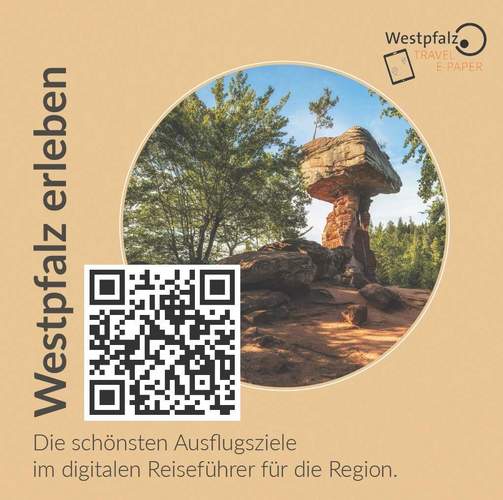 Die Westpfalz hat einen digitalen Reiseführer erstellt. Zum Herunterladen.