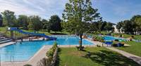 Die im vergangenen Jahr gebrochene Rohrleitungsanlage des Nichtschwimmerbeckens konnte "geflickt" werden und hat die Freibad-Saison 2025 gehalten. Foto. sp. 