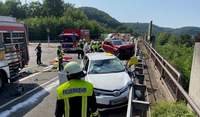 Zwei Totalschäden und 5 Verletzte sind die Bilanz eines schweren Verkehrsunfalles bei Rodalben.