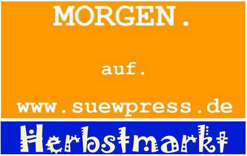 23.10.2026 - +++ MORGEN +++ Herbstmarkt. Sonntag verkaufsoffen +++