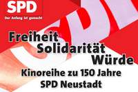 Mit einer Kino-Film-Reihe im Roxy schließt die SPD NW ihre Feierlichkeiten zum 150-jährigen Bestehen ab. 