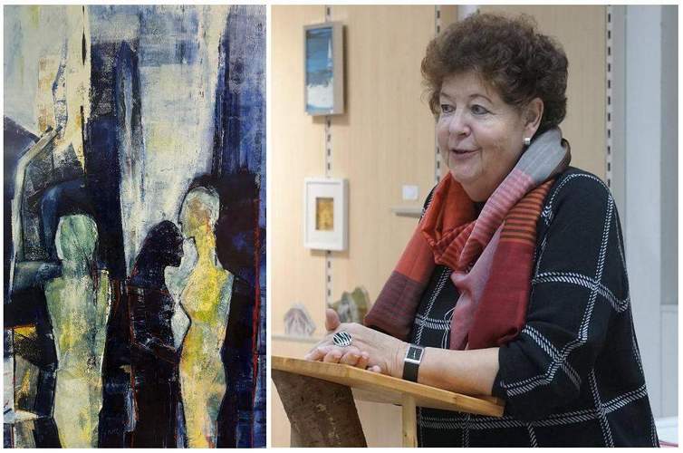 In Gedenken an die verstorbene Präsidentin der Kunstgilde Südpfalz, Monika Cirica-Schneider, gibt es ab dem 23. November eine Ausstellung. Fotos. Kunstgilde. Pressefrei.