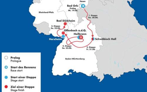 21.08.2026 - Radsport. Lidl-Tour-Tross kommt heute in Offenbach an. 