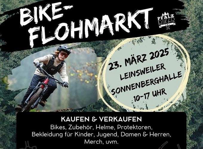 Am kommenden Sonntag, 23. März, ist Bike-Flohmarkt in Leinsweiler. 
