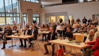 Rund 80 Gäste kamen zum Neujahrsempfang der CDU in die Otterbachhalle in Oberotterbach am gestrigen Sonntag. Foto. rw.