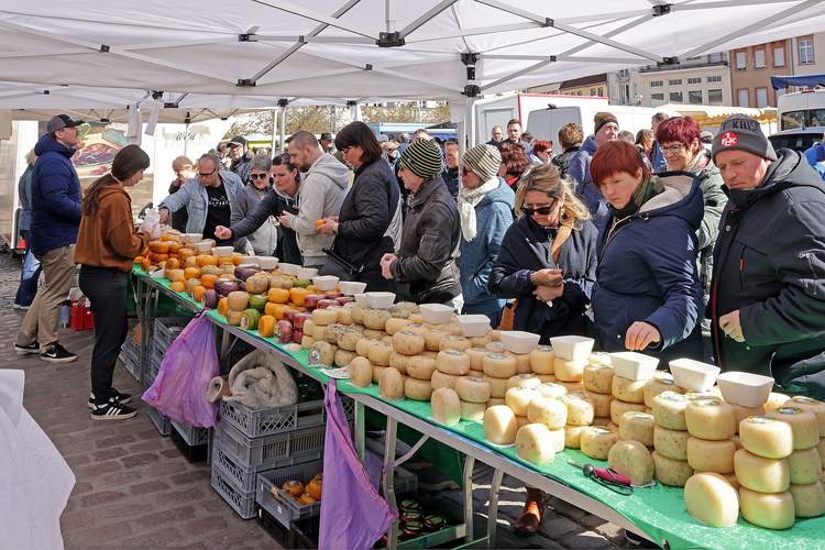... gereifter Käse aus heimischer Produktion ...
