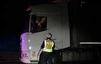 Rund 40 Prozent der Lkw über 7,5 Tonnen wurden während der Kontrollen über 10 Wochen hinweg von der B 10 zurückgeschickt. 