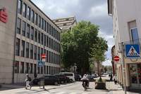 Im LDer Quartier Weißquartier-, Reduit- und Ostbahnstraße gilt nun eine neue Verkehrsführung. Foto. Stadt. LD. Frei.