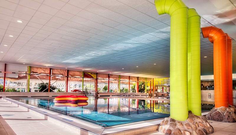 Das Freizeitbad LA OLA ist ab dem morgigen Dienstag wieder zu den gewohnten Zeiten geöffnet. Foto. Britta Hoff.