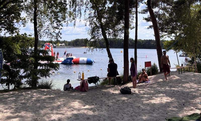 Sommer, Sonne, Strand und Spaß erwartet die Teilnehmerinnen und Teilnehmer der Ferienfreizeit der Jugendförderung Landau in den Sunpark Kempense Meren. Foto. Stadt. LD. Frei. 
