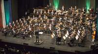 Die Bläserphilharmonie Deutsche Weinstraße gestaltet musikalisch den Neujahrsempfang der Stadt NW. Foto. PR. 