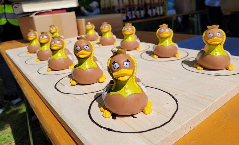 Ein Erlebnis beim Erlebnis-Sonntag in NW am 3. Mai. Das Elwetritsche-Rennen. 