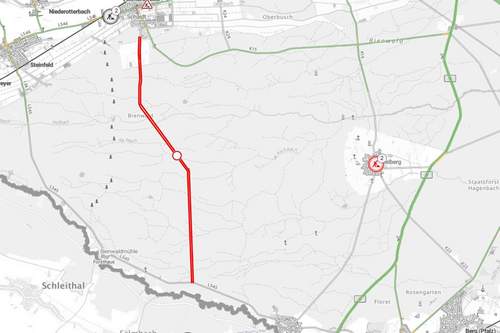 12.09.2026 - K-23-Ausbau. Zur Fahrradstraße. Start am Montag.