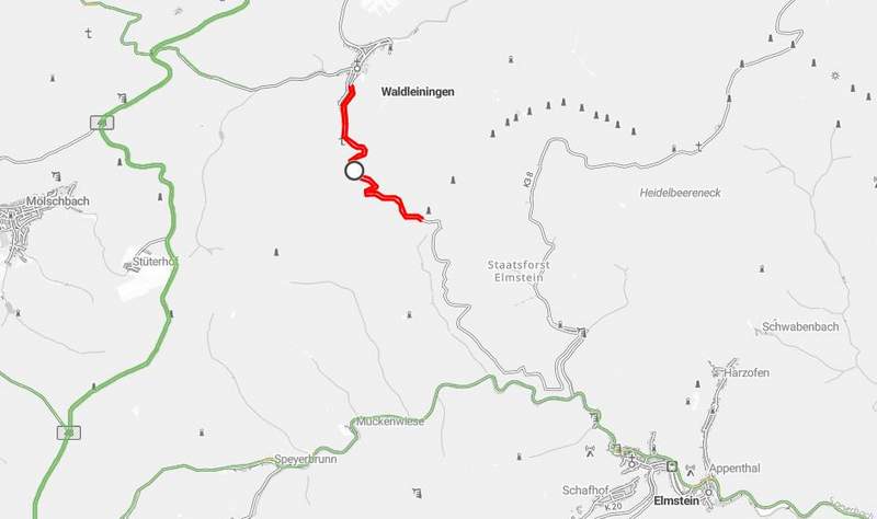 Die L 504 wird ab Mitte März für rund 6 Wochen gesperrt. 