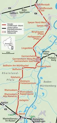Neue Zugverbindungen zwischen GER und Wörth ab Dezember 2025. Foto. Netz. Deutsche Bahn. Pressefrei.