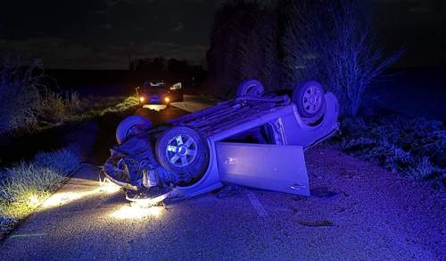 31.03.2026 - Überschlag. Zu flott unterwegs?