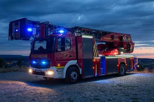 09.04.2026 - In Flammen. Fuhrpark. Halbe Million Schaden.