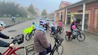 Der Bici-Bus rollt durch Landau. Foto. Stadt. LD. Pressefrei. 