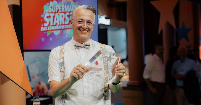 Marktleiter des Jahres. Platz 2 für Francesco Mannese vom Wasgau-Markt in Merzig-Ballern.