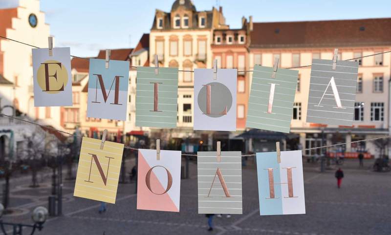 Emilia und Noah waren 2025 die beliebtesten Vornamen in LD. Foto. Stadt. LD. Frei. 