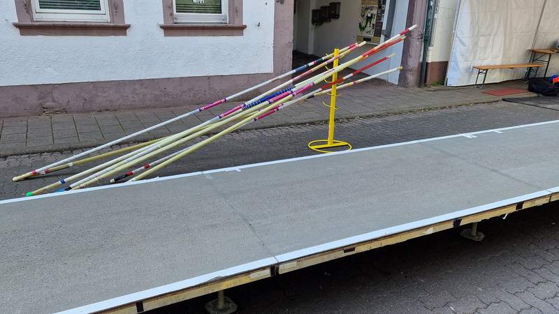 Momentaufnahme. Die Stäbe. Nur eine kleine Auswahl. Alle Fotos. rw.