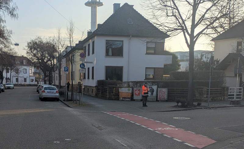Der Bereich des östlichen Nordrings und der nördlichen Schlachthofstraße ist nun auch Tempo-30-Zone. Um Unfälle zu vermeiden, sollen Autofahrer besonders auf die neue Verkehrsführung zu achten. Foto. Stadt. LD. Frei. 