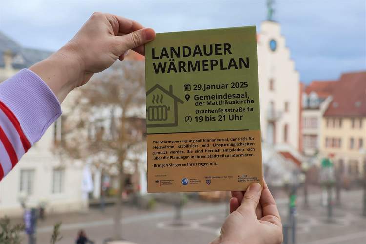 Am Mittwoch, 29. Januar, findet die nächste Info-Veranstaltung zum LDer Wärmeplan statt. Foto. Stadt. LD. Frei.