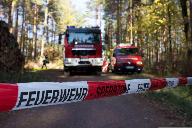 Gegen 16 Uhr ist am heutigen Sonntag im Bellheimer Wald Richtung Westheim ein Feuer ausgebrochen. 