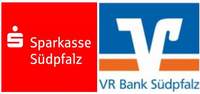 Die Sparkasse und VR-Bank Südpfalz feiern 1 Jahr Kooperation. 